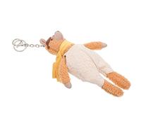 WRITWAA 1pc Cute Plush Alpaca Key Chain Pendant Adorable Stuffed Animal Bag Charm for Home Car Party Decorations Creative for Birthdays Valentine Christmas
