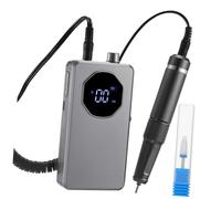 WRITWAA 1set Electric Nail Drill Portable Manicure Machine Nail File Kit for Home and Salon Use Ergonomic Design Replaceable Grinding Tool