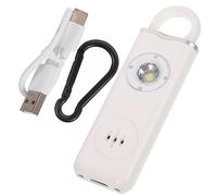 WRITWAA 1set Personal Keychain Alarm Rechargeable Device Loud Sound for Women Compact and Discreet Personal Security Tool for Everyday Use