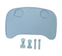 WRITWAA 1Set Wheelchair Dining Tray Thickened Wheelchair Table Board for Elderly Dining Convenience Stylish Grey Color Practical Accessory for Easy Eating and Reading