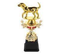 WRITWAA 1st Place Dog Trophy Cup: Gold Tone Trophies with Black Base