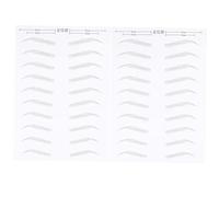 WRITWAA 2 Pairs Eyebrow Stickers of Hair Like Simulation for Women Easy Application for Enhancing Your Eyebrow Shape