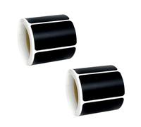 WRITWAA 2 Rolls Seasoning Bottle Sticker Labels Waterproof Chalkboard Label Stickers 5cm PVC Simple Design Practical Use Kitchen