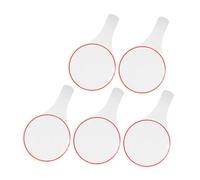 WRITWAA 20 Pcs Erasable Handheld Score Boards Whiteboards for Voting Scoring and Judges with Smooth Edges and Comfortable Grip for Sports Events and Retail Store Supplies