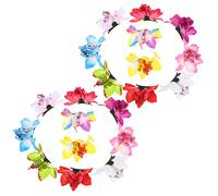 WRITWAA 20 pcs Hawaiian Orchid Flower Hair Clips for Realistic Artificial Hair Accessories for Weddings Parties and Daily Styling Chic Floral Barrettes for Instant Glamour