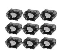 WRITWAA 20 Pcs High Elastic Black Hair Snood Nets for Ballet Dance Performance Elastic Hair Nets Made of Cloth that Keep for Professional Dancing Performers and Company Employees