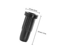 WRITWAA 20 Pcs Office Chair Swivel Caster Stem Sleeves PP Plastic Chair Leg Floor Protectors Noise-reducing Wear-resistant Caster Socket Inserts for Enhanced Stability and Scratch
