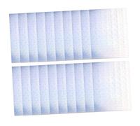 WRITWAA 20 Sheets Holographic Adhesive Sticker Paper for Inkjet Printers Printable Self-Adhesive Label with Glitter Effect for Custom Logo Craft and Display Projects