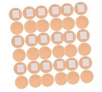 WRITWAA 200pcs Breathable Round Bandages for Fingers and Transparent Adhesive Circular Wound Covers for Sports and Daily Care Ultrafine Protective Patches for Small Cuts and Injuries