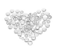 WRITWAA 200pcs Metal Baseball Cap Button Tops 13mm Round Hat Repair Buttons for DIY Hat Making Supplies and Festival Craft Projects