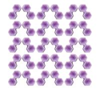 WRITWAA 200pcs Portable Purple Plastic Eyelash Extension Cups with Dual Hole Cone Shape for Enhancing Grafting Efficiency, Volume Tools for Eyelash Studios Services and Technicians