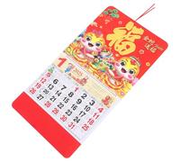 WRITWAA 2025 Chinese Wall Calendar Year of the Snake Large Tearable Lunar Year Calendar Flip Hanging Planner for Home Office Feng Shui Monthly Organizer
