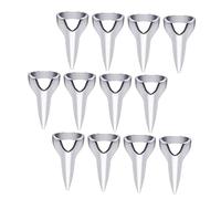 WRITWAA 20PCS Creative Hairdressing Rings for Cosplay and Parties Durable Hair Styling Separator Combs Non Fading for Salon Use and Halloween Events