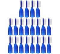 WRITWAA 20pcs Finger Toothbrush Oral Cleaning Brush with Soft Bristles and Large Brush Head Comfortable Grip Pp Plastic Material for Detention Centers and Prisons