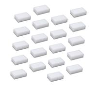 WRITWAA 20pcs Kitchen Cleaning Sponges Nanotechnology Sponge Scrubbers White Eraser for Dishwashing and Household Cleaning 10x6x2cm