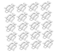 WRITWAA 20pcs Psychology Symbol Pendant Charms Durable Alloy Psi Letter Charms for DIY Jewelry Making Creative Accessories for Necklaces Bracelets Earrings Keychains