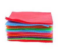 WRITWAA 20pcs Square Carpet Spot Markers and Suitable for Longterm Use with Assorted Colours for Kindergarten Classrooms and Yoga Sessions Random Color