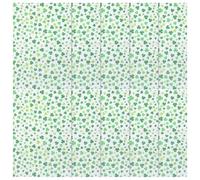 WRITWAA 20pcs St Patrick's Day Wrapping Paper Shamrock Design for Irish Festivals Boxes and DIY Projects Multipurpose Floral Present Wrap for Parties and Celebrations