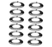 WRITWAA 20pcs Stretch Flexible Hair Combs Headbands for Daily Use Special Events Quick Hair Management Invisible Design for Women