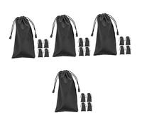 WRITWAA 20pcs Sunglasses Pouch Glasses Pouch Soft Eyeglass Bag Reading Glasses Bag Sunglass Holder Organizer Travel Case Soft Lining