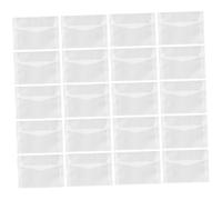WRITWAA 20Pcs Translucent Invitation Envelopes Transparent Paper Wrap Envelopes for Wedding Cards Greeting Cards Christmas Practical Design
