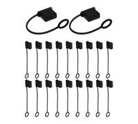 WRITWAA 20pcs USB Dust Cap Covers - Silicone Stopper for USB Male Plug and Connector - Anti Lost & Dust End Cap Cover Safety Plug for U Disk Charging Cables