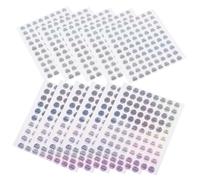 WRITWAA 2400Pcs Qc Passed Stickers Self Adhesive PVC Labels Quality Testing Tags for Warehouse Inventory Status Check Bright Color Design for Easy Product Defect Identification and
