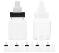 WRITWAA 24pcs Feeding Bottle Candy Box: Clear Fillable Milk Shaped Containers - Baby Shower Supplies Boy Girl Newborn Baby Baptism Birthday Party Decor