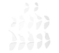 WRITWAA 24pcs Multi Size Plastic Butterfly Craft Mold for DIY Thread Tracing and Contour Shaping, for Handmade Jewelry, Hair Clips, and Ornament Making in Group Activities