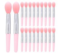 WRITWAA 24pcs Silicone Lip Brush Applicator - Reusable Lip Mask Applicator - Eyeshadow Scrub Brush for Mask Application and On-the-Go Use