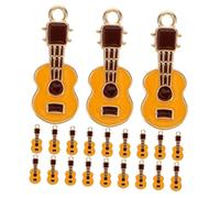 WRITWAA 25pcs Music Guitar Charms DIY Jewelry Making Kit Vintage Alloy Pendants for Bracelets Necklaces Earrings Keychain Craft Supplies