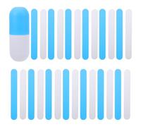 WRITWAA 26pcs Tongue Depressors Sticks: Reusable Plastic Tongue Depressors for Oral Smooth Edges Durable Scrapers for Adults Pediatric Use DIY Projects