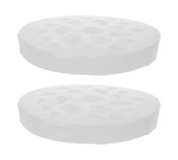 WRITWAA 2Pcs 3D Pebbles Stone Silicone Mold - Irregular Stone Epoxy Molds Nonstick for Resin Casting, Fondant, Chocolate, Candy, Candle, Soap, Plaster Concrete Art Paint Rocks