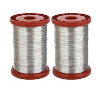 WRITWAA 2PCS Bee Hive Stainless Steel Frame Wire - 500G Reinforcement Embedding Wire for Hive Frames - for Beekeeper Daily Beekeeping Supplies