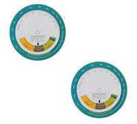 WRITWAA 2pcs Bmi Weight Index Chart for Quick Reference Hanging Health Measurement Tool for Home Gym and Clinic Design for Easy Reading Durable Material for Male and Female Users