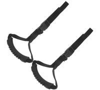 WRITWAA 2pcs Car Assist Handle for Elderly Vehicle Door with Easy Installation and Sturdy Plastic Oxford Cloth Material, Providing Comfortable Support for Passenger Safety and Mobility Aid