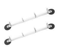 WRITWAA 2pcs D Ring Binder Mechanism 4-Ring Heavy Duty Metal Clips for Flexible Storage and Wallmounted Convenience in Offices and Conference Rooms