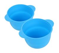 WRITWAA 2pcs Efficient Hair Removal Silicone Mask Bowl Liner Wax Pot Replacement Soft Skin Friendly for Comfortable Waxing