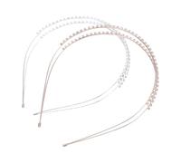 WRITWAA 2pcs Elegant Rhinestone Hairbands for Women Comfortable Alloy Material, for Parties and Anniversaries, Featuring Bright Luster and Delicate Design Hair Accessories