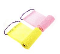 WRITWAA 2pcs Exfoliating Bath Towels Dual Sided Body Scrubber for Shower Back Exfoliator with Rough Texture Safe Material for Gentle Cleansing and Stain Removal