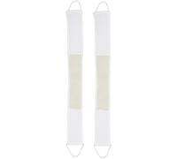 WRITWAA 2pcs Exfoliating Shower Brush Back Scrubber Strap Fabric Bath Body Brush for Women and Men, Massage and Stress, Body Cleaner for Shower and Spa Random Color
