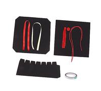 WRITWAA 2pcs Graduation Cap DIY Set Preschool Graduation Costume Bright Color Combination Easy Wear for Boy Girl Kindergarten Celebration Milestone Keepsake