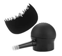 WRITWAA 2pcs Hair Building Fibers Tool Fiber Spray Applicator Pump Black Plastic Silicone Instantly Increase Hair Volume Seamless Blending for Men Women Daily Life