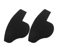 WRITWAA 2pcs Hairline Enhancing Card Beard Template 4.5x3.5inch Portable Classic Simple Delicate Pvc Shaping Tool for Professionals Men Hair Fiber Spray Use
