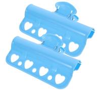 WRITWAA 2pcs Heavy Duty Plastic Clothespins with Large Clamping Space, Windproof Clothes Drying Clamps, Not Loose Utility Clips for Warehouse and Restaurant Use