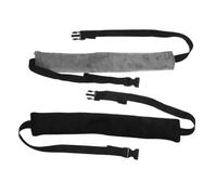 WRITWAA 2pcs High Chair Strap Belt for Adjustable Safety Harness for Stroller and Travel Seats, Portable in Black and Grey