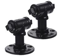 WRITWAA 2pcs Industrial Style Iron Cabinet Handles Smooth Edges and Excellent Durability, Vintage Water Pipe Design for Kitchen and Wardrobe Doors