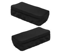 WRITWAA 2pcs Knee Scooter Pad Cover Cushion for Comfort Polyester Knee Walker Seat Cover and Wide Compatibility for Outpatient Rehabilitation and Hospital Use