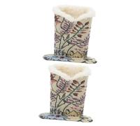 WRITWAA 2pcs Men Myopia Glasses Owl Glasses Holder Case Desktop Eyeglasses Stand Travel Sunglass Holder Plush Lined Spectacle Cases