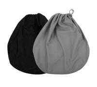 WRITWAA 2pcs Motorcycle Helmet Bags, Motorcycle Helmet Storage Drawstring Carrier Pouch Protective Organizer for Cycling Racing Horse & Snowmobile